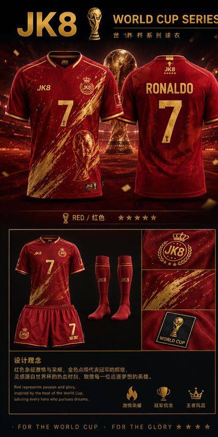 JK8 World Cup Series Red Edition jersey